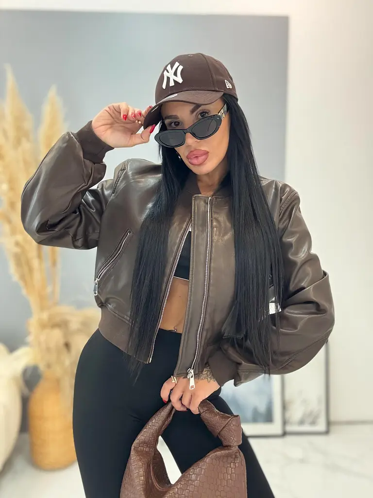 Koženková bunda HANNE