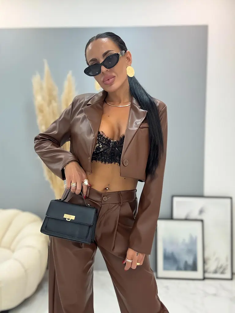 Dvojdielny koženkový komplet MANON - next