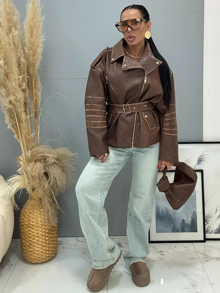 Koženková bunda KIARA - next