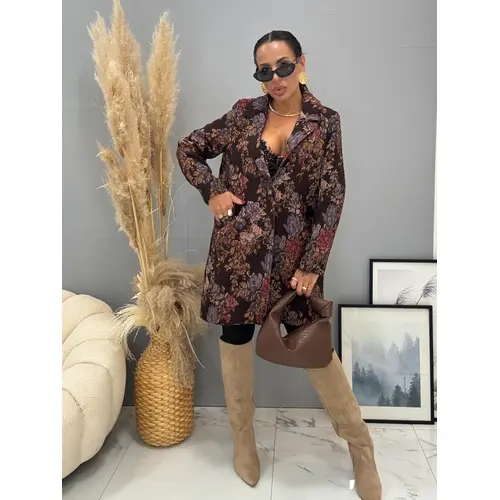 Štrukturovaný oversized kabát MAYA veľkosť: one size