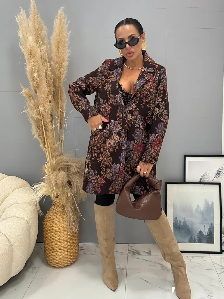 Štrukturovaný oversized kabát MAYA - next