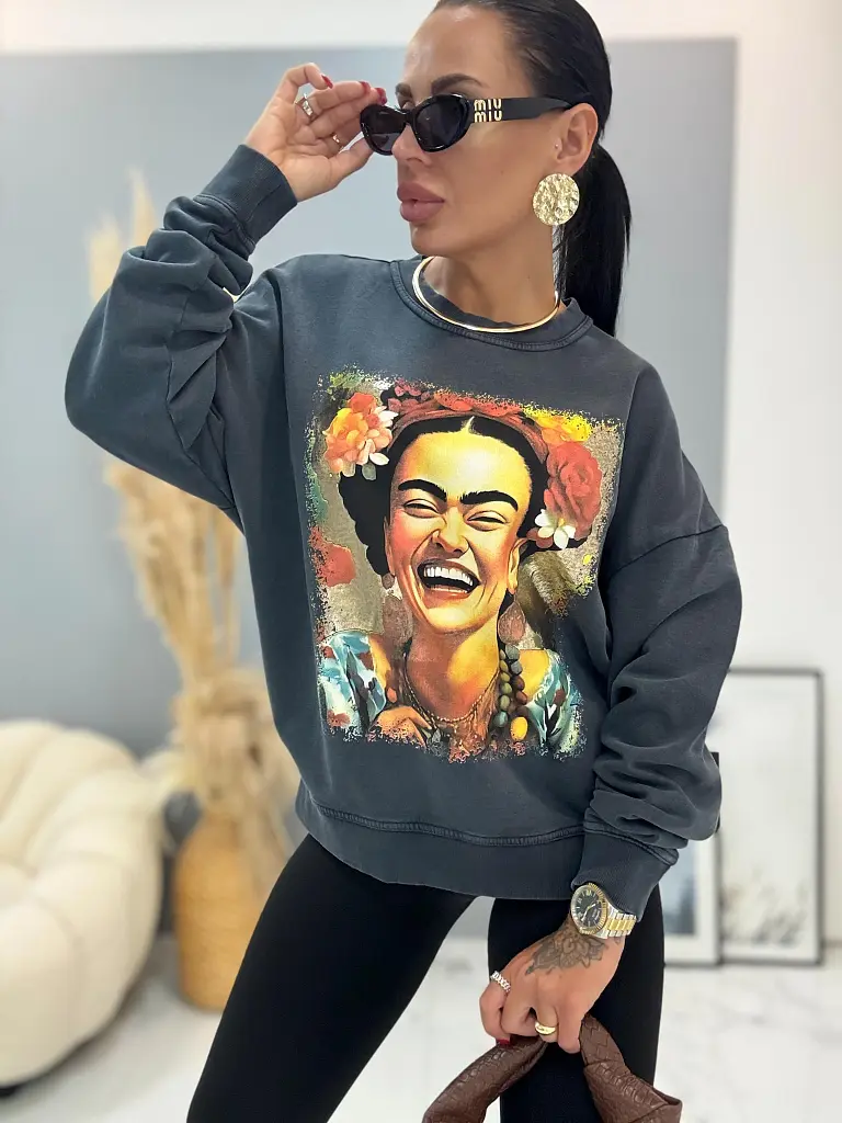 Oversized mikina s potlačou ENORA - next