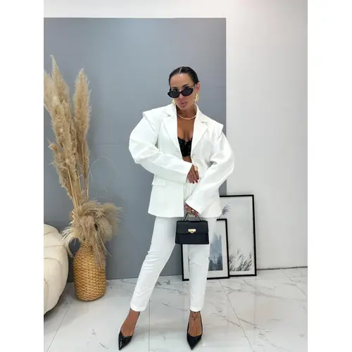 Módne sako s vypchávkami FABIANA veľkosť: one size