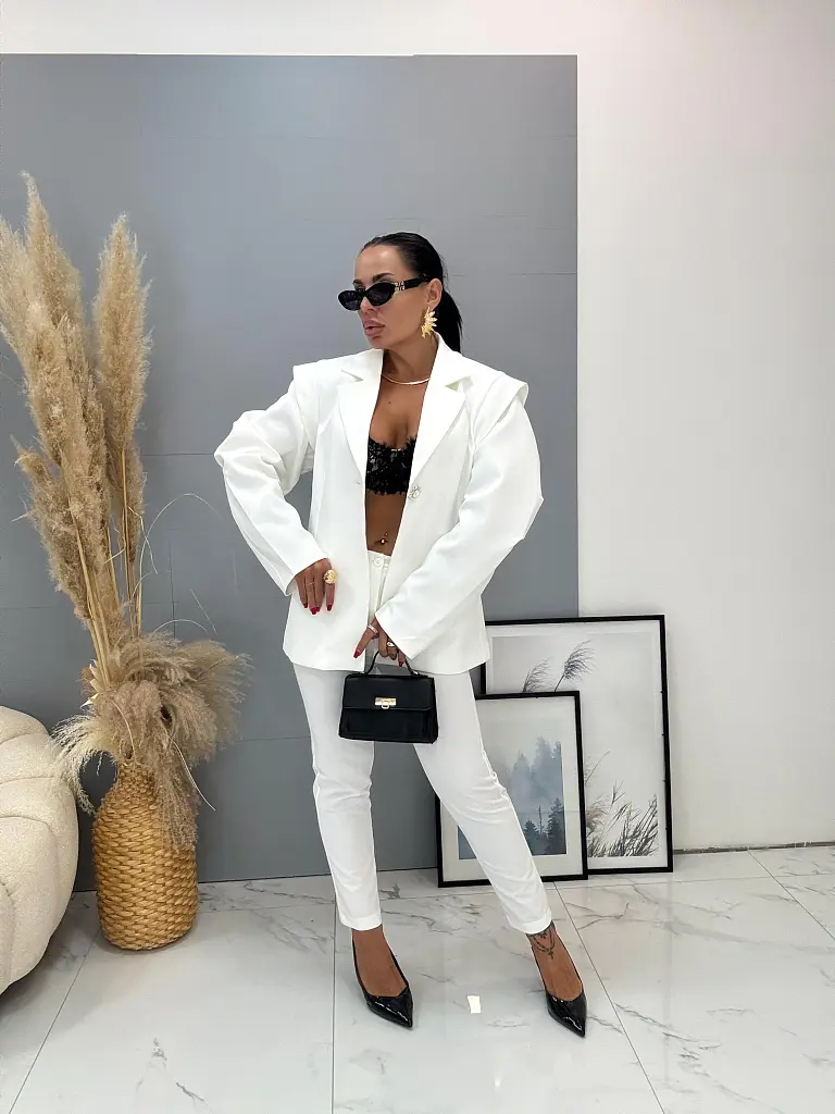 Módne sako s vypchávkami FABIANA - next