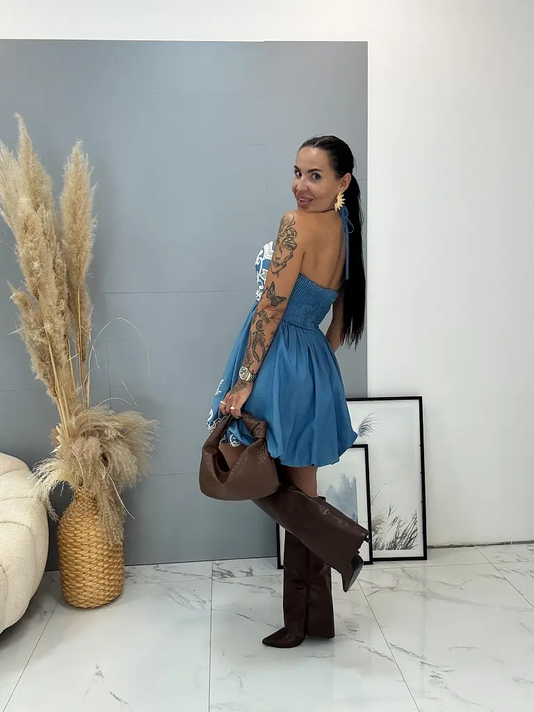 Vyšívané balónové šaty VANDA - next