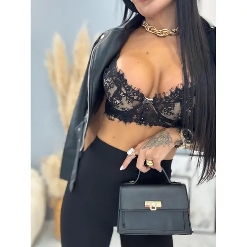 Čipkovaný top PAMELA veľkosť: one size