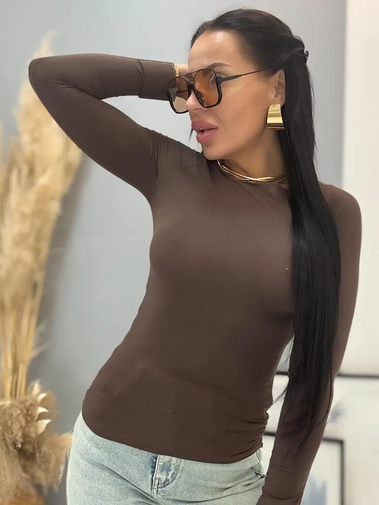 Elastické basic tričko MARWA - next