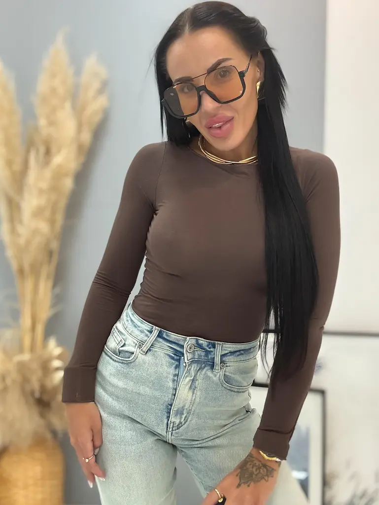 Elastické basic tričko MARWA