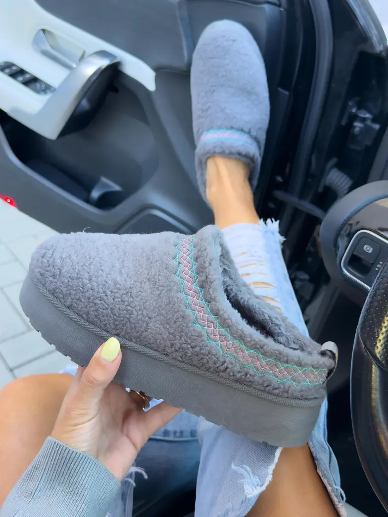 Teplé kotníkové topánky BORY- - next