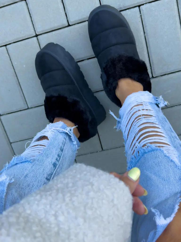 Teplé semišové topánky KASHA+ - next