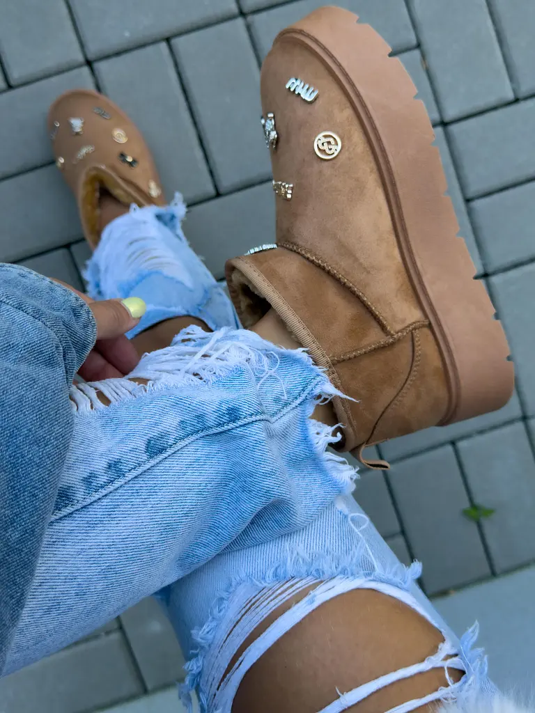 Dámske snehule s ozdobami KALEB+ - next