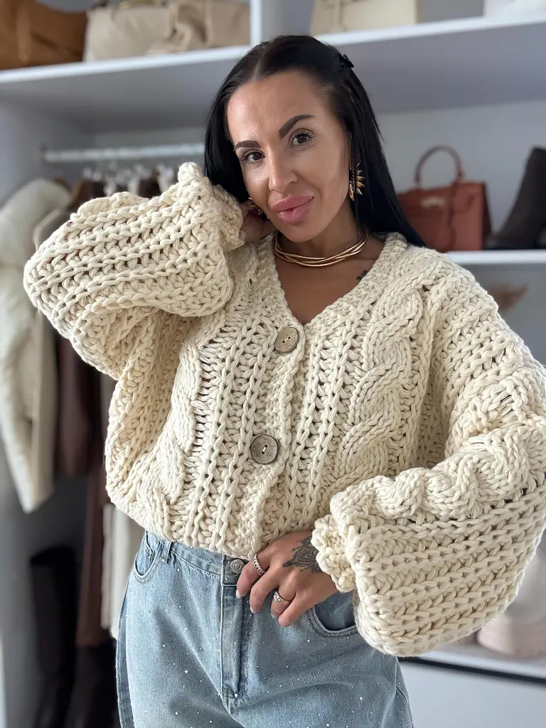 Pletený kardigán ROSALE - next