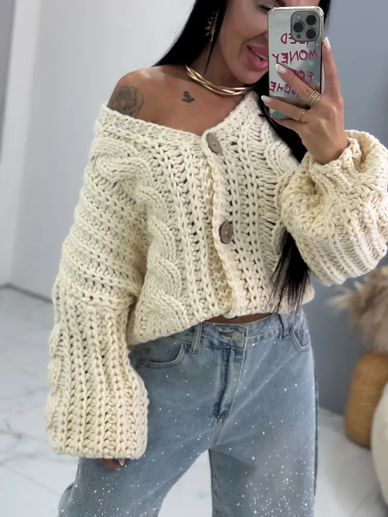 Pletený kardigán ROSALE