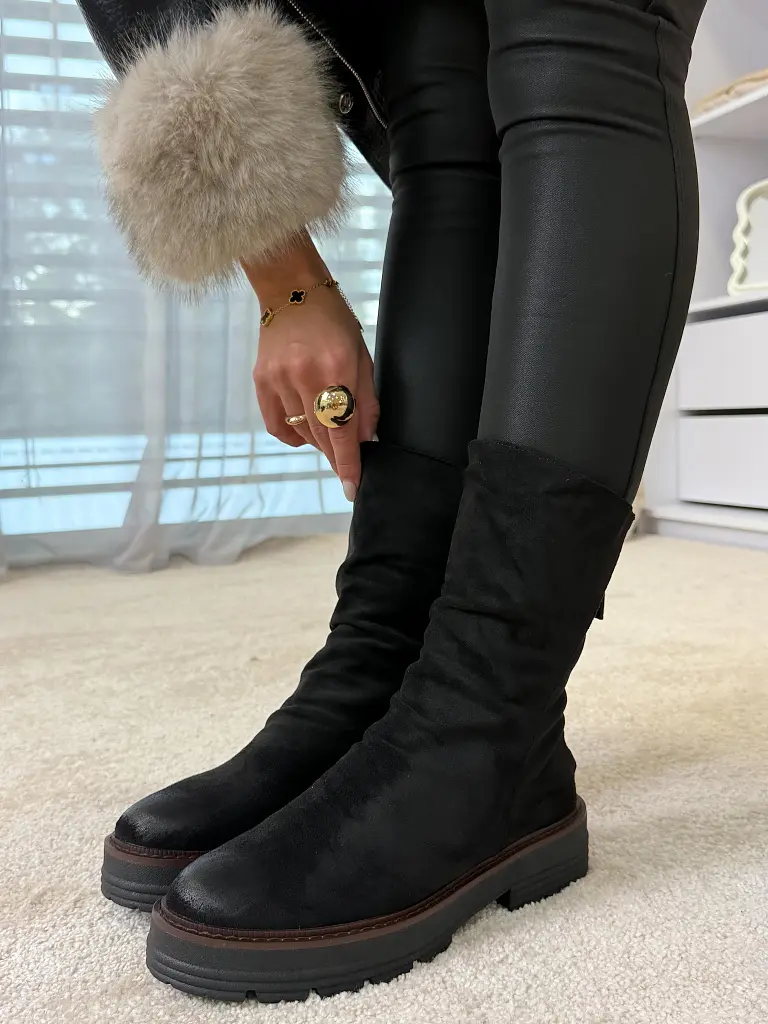 Členkové semišové čižmy FRINA - next