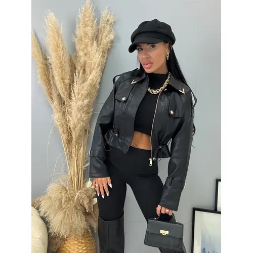 Koženková bunda SARIYA veľkosť: L