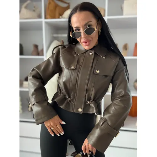 Koženková bunda SARIYA veľkosť: S