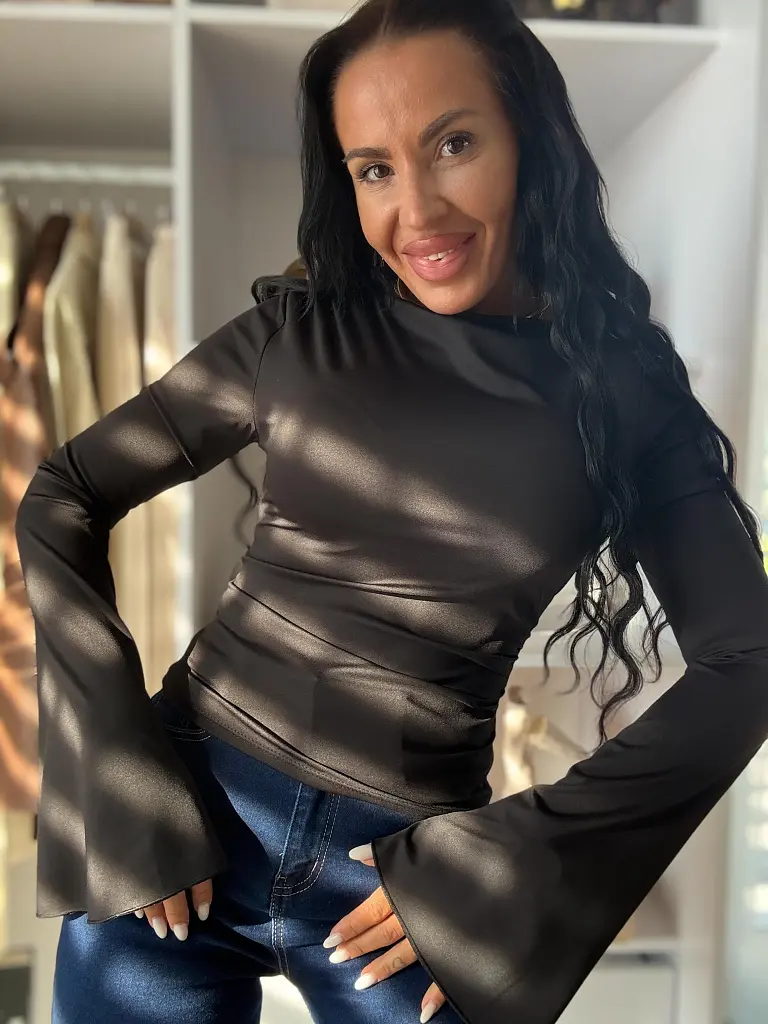 Elastické basic tričko CAPREE - next