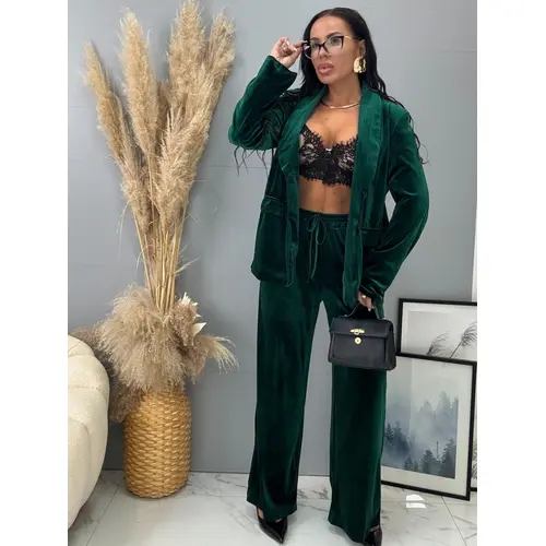 Elegantný velvet komplet bez opaska ZOFIA+ veľkosť: one size