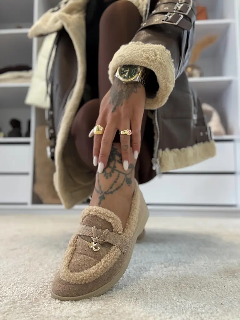 Zateplené mokasíny ASEVA- - next