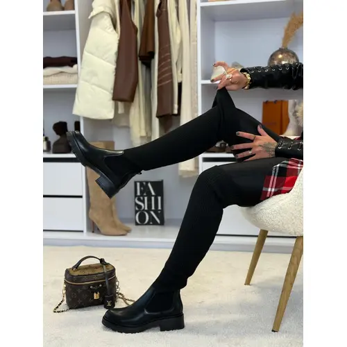 Ponožkové čižmy nad kolená SAYRA veľkosť: 37