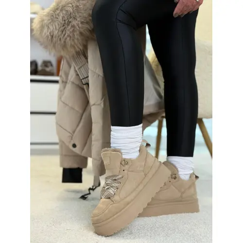 Zateplené platformové tenisky VELONIA veľkosť: 36