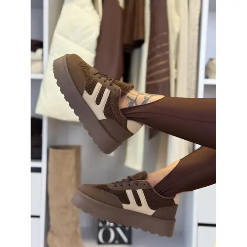 Platformové teddy tenisky SATINA veľkosť: 40