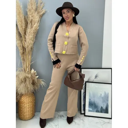 Elegantný pletený komplet LOTTA veľkosť: one size Elegantný pletený komplet LOTTA veľkosť: one size