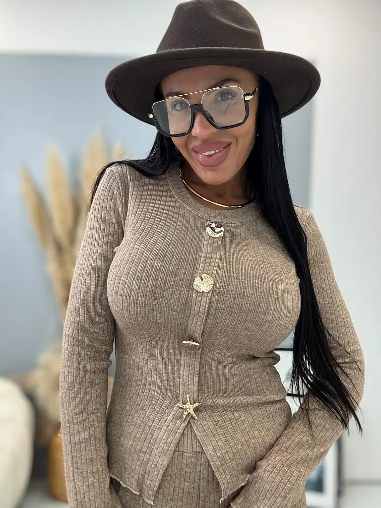 Dvojdielny rebrovaný komplet TRISCA - next