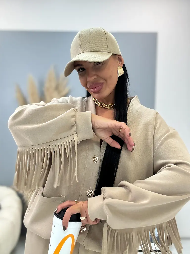 Dvojdielný komplet so strapcami SHARIE