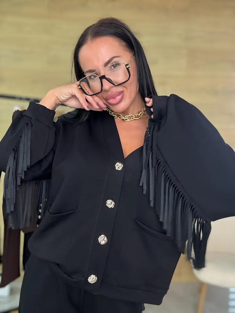 Dvojdielný komplet so strapcami SHARIE