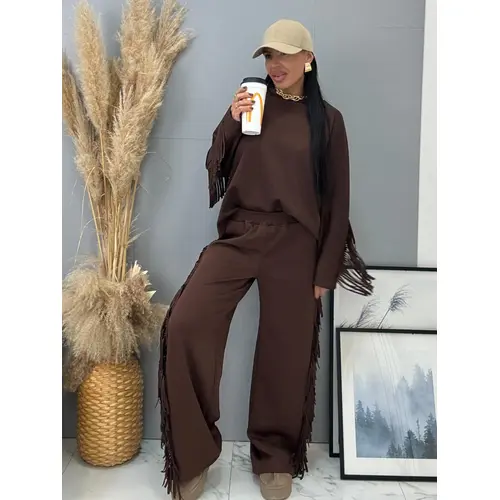 Dvojdielný komplet so strapcami TIFANY veľkosť: one size