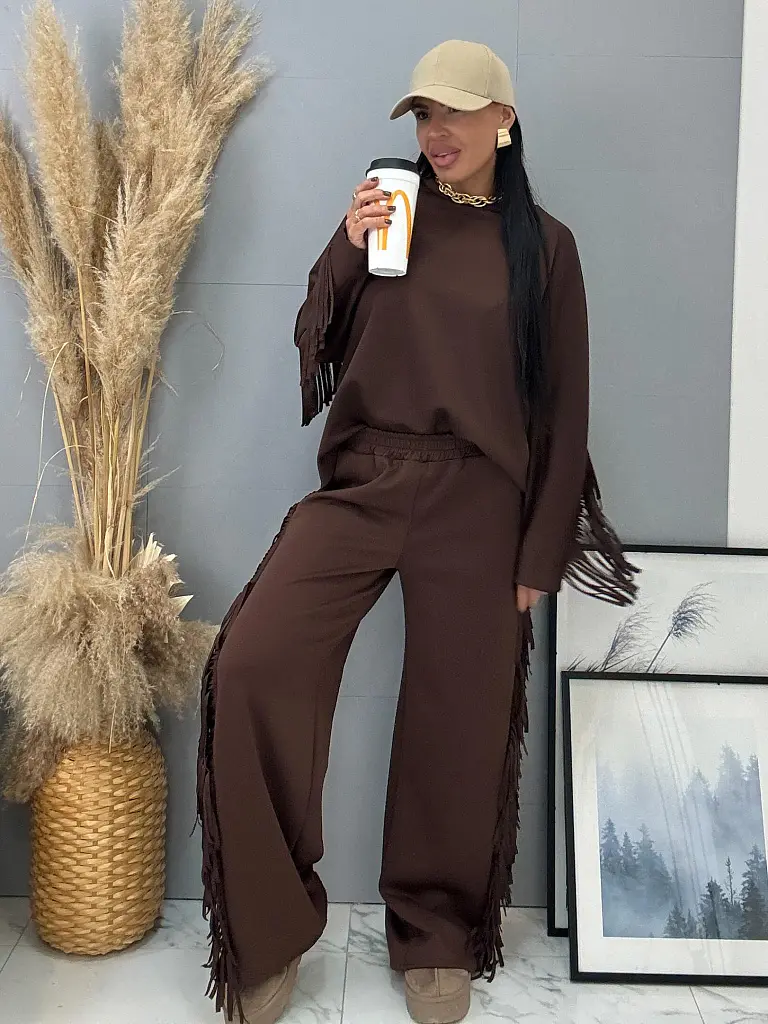 Dvojdielný komplet so strapcami TIFANY