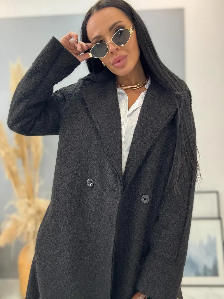 Dlhý uzlíkový kabát LYSARA - next