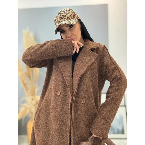 Dlhý uzlíkový kabát LYSARA veľkosť: one size