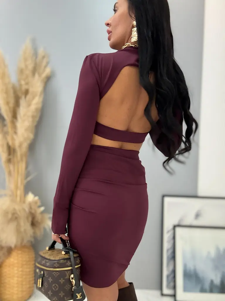 Šaty s odhaleným chrbtom KATHEA - next