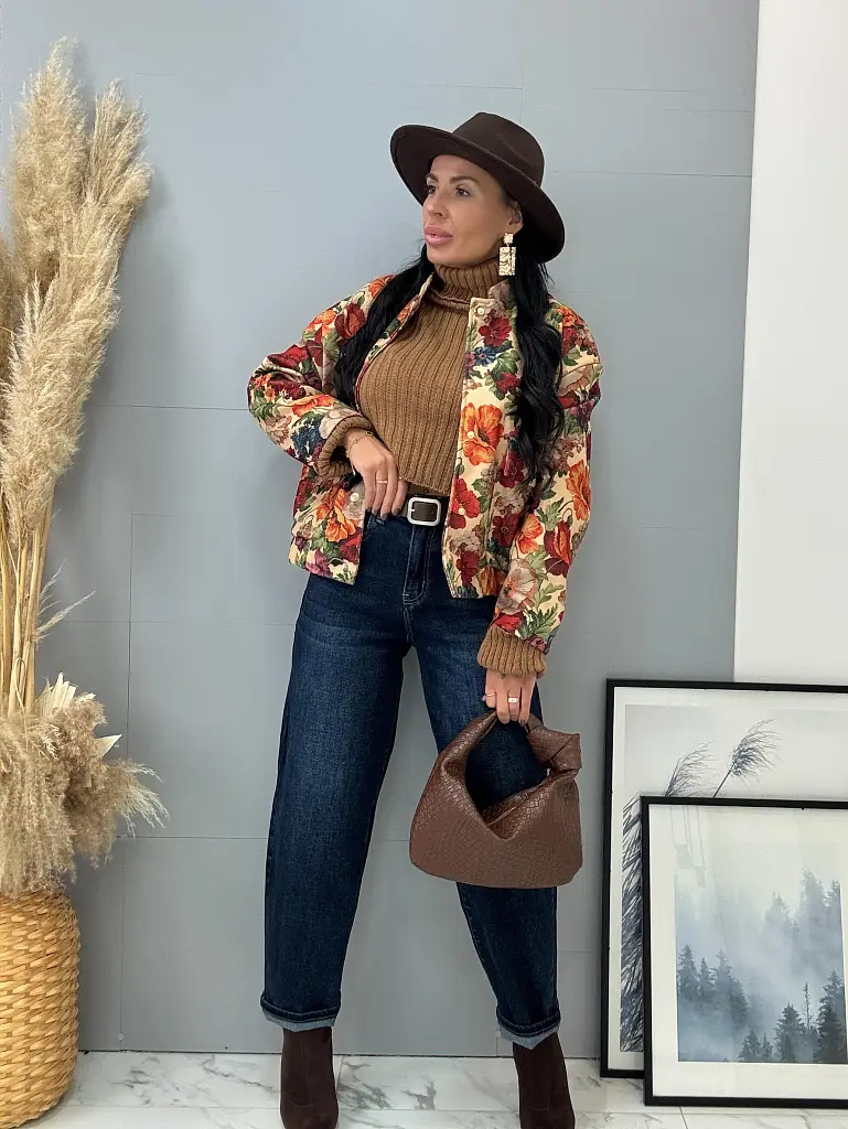 Kvetovaná bomber bunda RAHILA - next