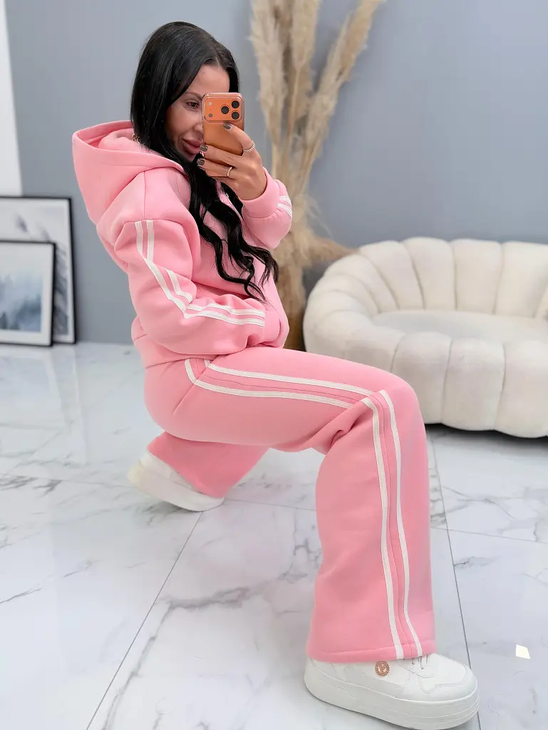 Zateplená športová súprava s kapucňou GELIRA