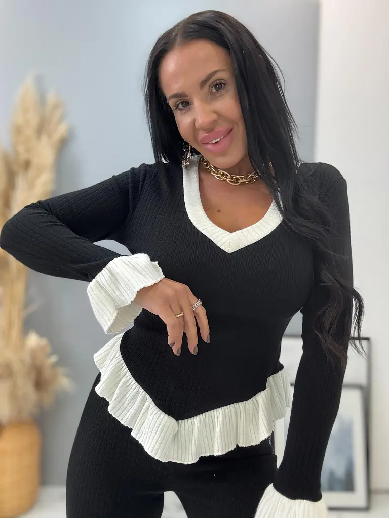 Dvojdielny rebrovaný komplet KALIRA - next