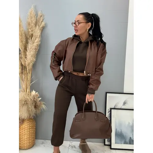 Koženková bunda MARIVA veľkosť: one size