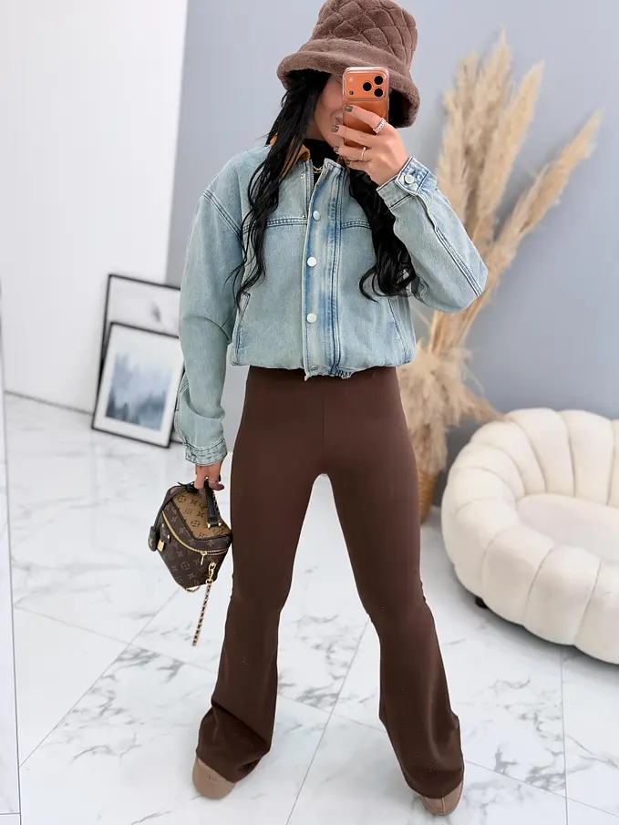 Denim bomber kabát TRISHA