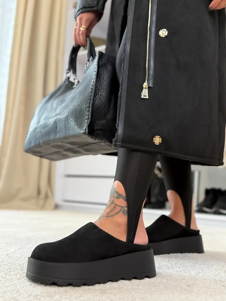 Teplé semišové topánky FROVIA-