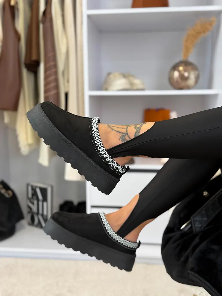 Teplé semišové topánky ZYVA+