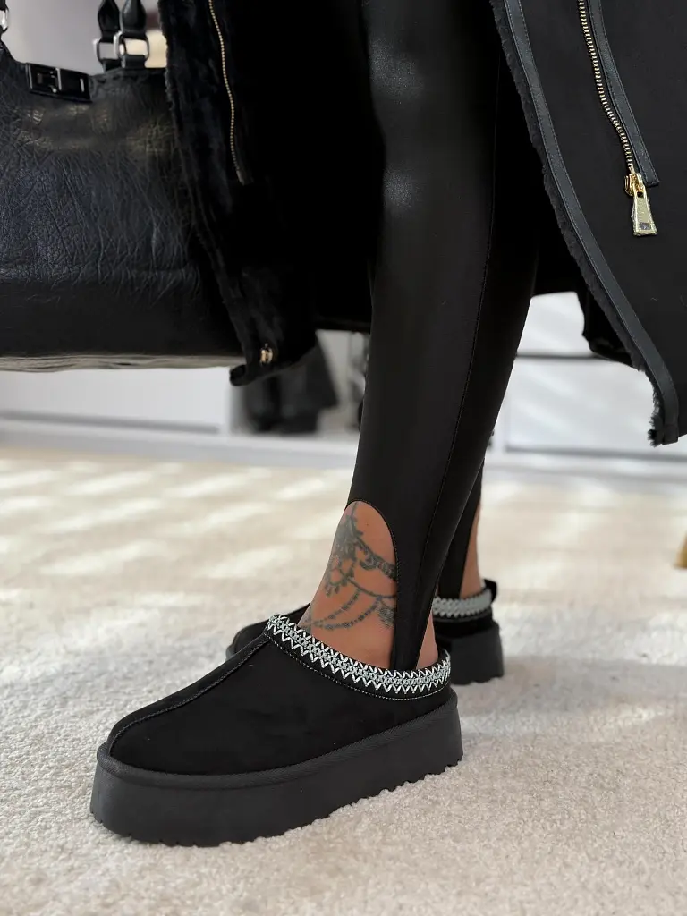 Teplé semišové topánky ZYVA+ - next