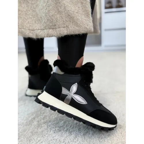 Zateplené platformové členkové tenisky VIRENA veľkosť: 37