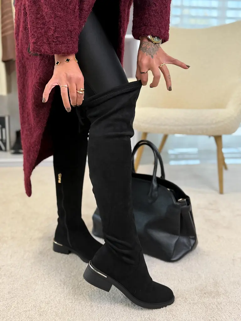 Čižmy nad kolená DARELLE - next