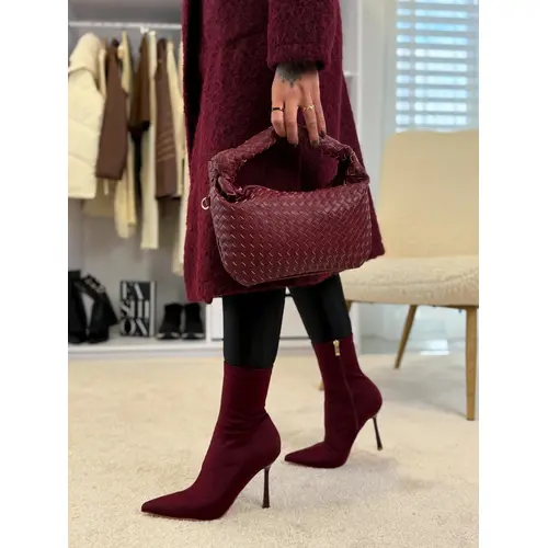 Dámska kabelka ZINA veľkosť: farba: wine