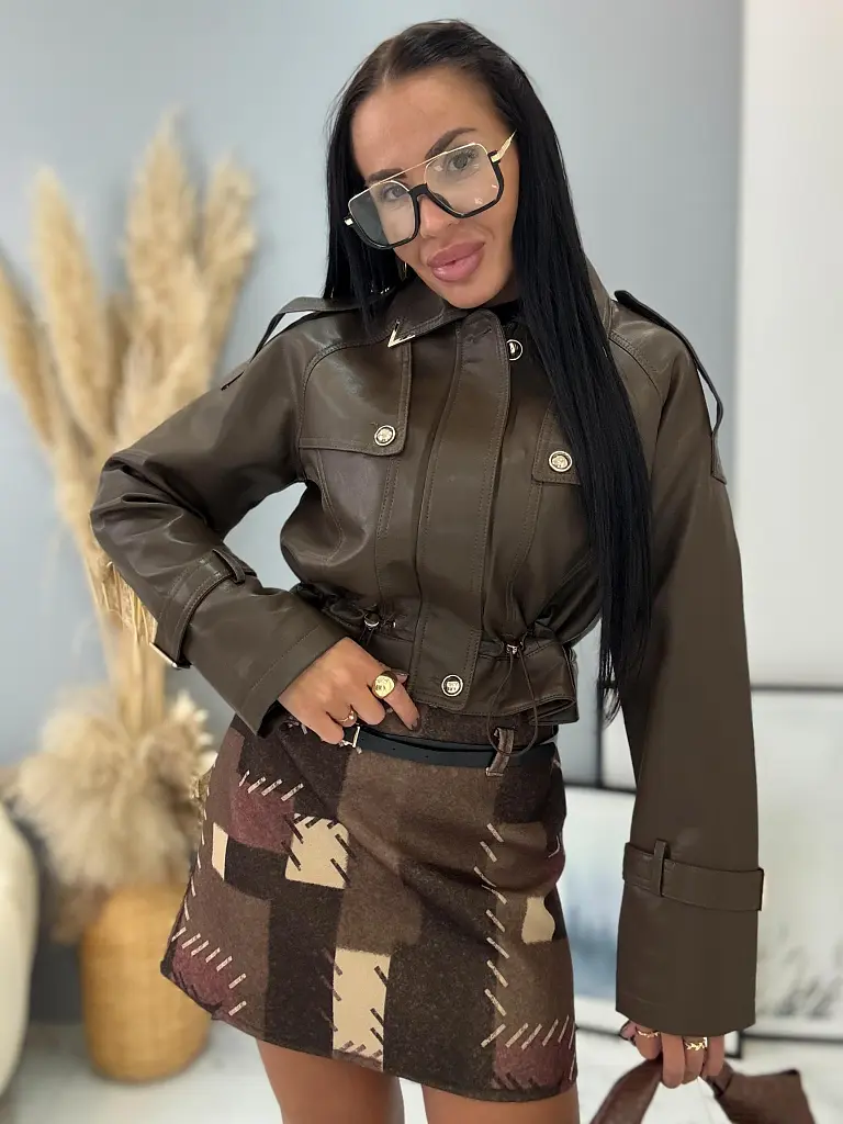 Koženková bunda SARIYA