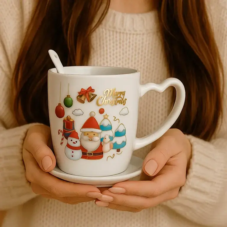 Vianočný hrnček v darčekovom balení