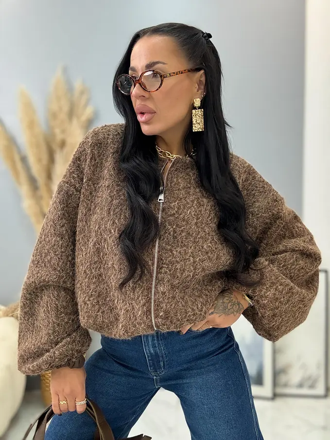 Uzlíková bomber bunda AIDANA