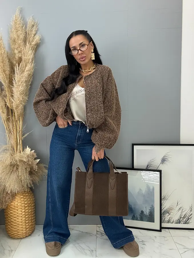 Uzlíková bomber bunda AIDANA